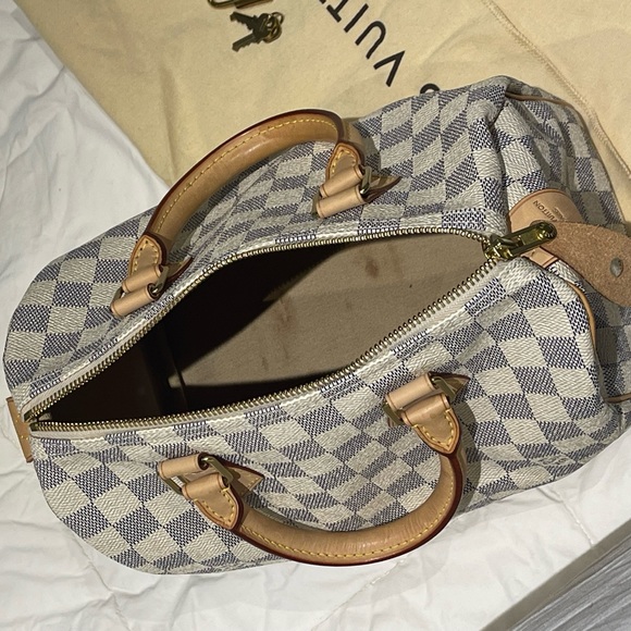 Louis Vuitton Speedy 25 Damier Azur - Picture 5 of 10